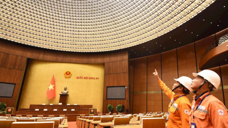 EVNHANOI đảm bảo điện phục vụ kỳ họp 8, Quốc hội khóa XV