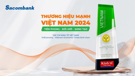 Sacombank là thương hiệu mạnh Việt Nam 13 năm liên tiếp
