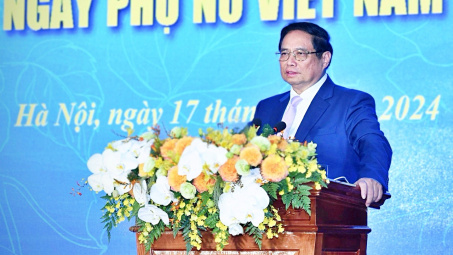 Thủ tướng: Mọi thành tựu đều có đóng góp quan trọng của phụ nữ