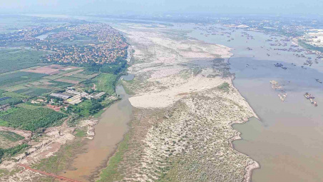 Quảng Nam: Giá trúng đấu giá mỏ cát cao gấp gần 370 lần giá khởi điểm