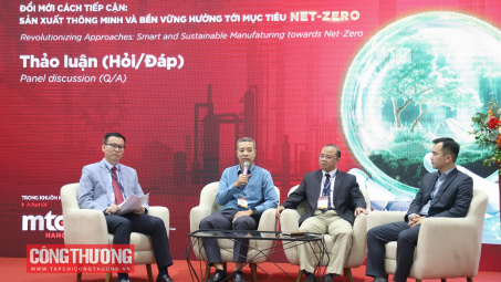 Hướng tới sản xuất công nghiệp thông minh và bền vững vì mục tiêu Net zero
