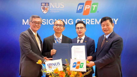 Tập đoàn FPT hợp tác với đại học hàng đầu Singapore huy động 50 triệu USD cho phát triển AI