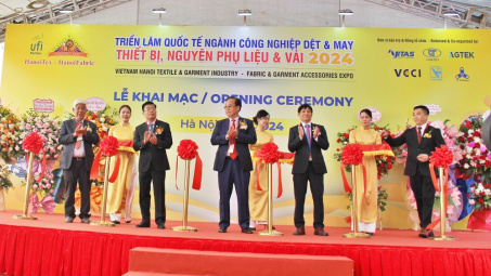 Chính thức khai mạc chuỗi triển lãm quốc tế đầu ngành về Công nghiệp dệt may 2024