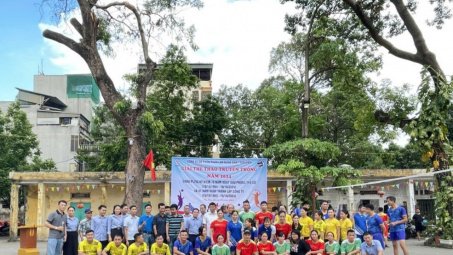 Công ty CP Phân lân Nung chảy Văn Điển: Sôi nổi giải thể thao năm 2024