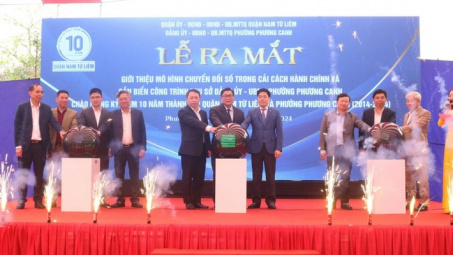 Nam Từ Liêm nỗ lực tạo đột phá trong chuyển đổi số