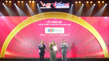 FPT Retail: 8 năm liền khẳng định vị thế "Top 10 Công ty Bán lẻ uy tín"