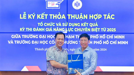 Trường Đại học Công Thương TP. HCM sẽ dùng kết quả thi đánh giá năng lực chuyên biệt để tuyển sinh