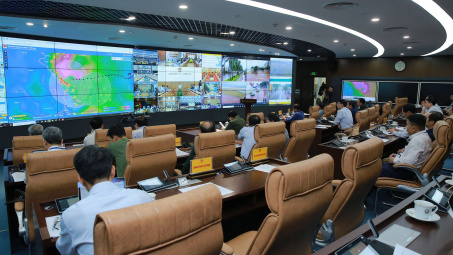 Sẵn sàng ứng phó với bão số 6 (bão TRAMI)