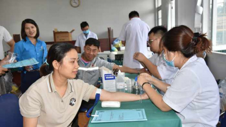 Công ty Nhôm Đắk Nông tổ chức khám sức khỏe định kỳ cho người lao động