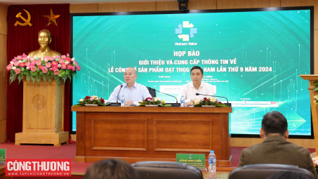 359 sản phẩm được công nhận đạt Thương hiệu quốc gia Việt Nam năm 2024