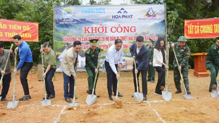 Tập đoàn Hoà Phát tài trợ 10 tỷ đồng cho bà con Lào Cai tái thiết sau bão số 3