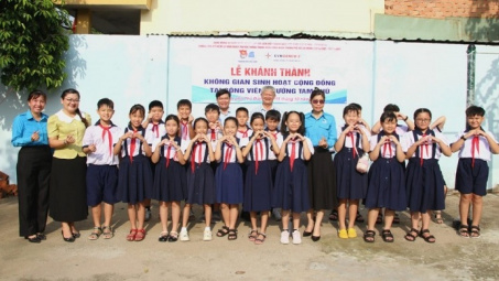 EVNGENCO3: Hỗ trợ thực hiện công trình Không gian sinh hoạt cộng đồng