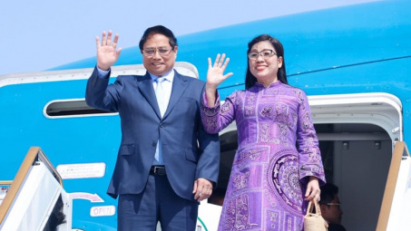 Thủ tướng bắt đầu chuyến công tác dự Hội nghị Sáng kiến đầu tư tương lai và thăm làm việc tại Saudi Arabia