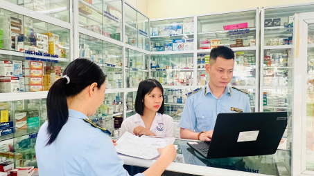 Thái Nguyên: Tăng cường kiểm tra kiểm soát mặt hàng dược phẩm, mỹ phẩm, thực phẩm chức năng, thiết bị y tế