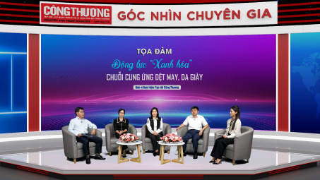 Động lực nào thúc đẩy “xanh hóa” chuỗi cung ứng dệt may, da giày?