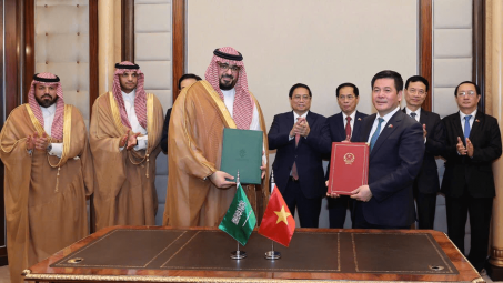 Việt Nam và Ả-rập Xê-út ký kết Bản Ghi nhớ về hợp tác kinh tế và thương mại