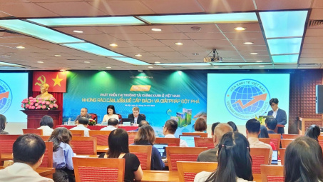 Phát triển thị trường tài chính xanh ở Việt Nam: Đề xuất nhiều giải pháp gỡ rào cản vấn đề cấp bách