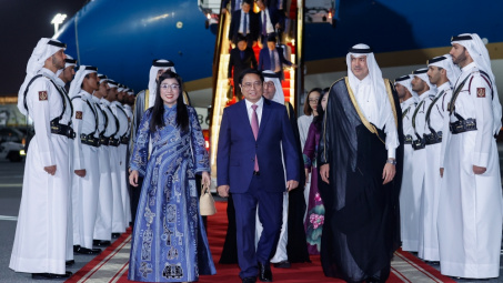 Thủ tướng Phạm Minh Chính và Đoàn đại biểu cấp cao Việt Nam thăm chính thức Qatar