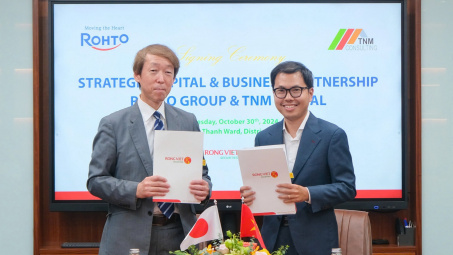 ROHTO Pharmaceutical và TNM Digital ký kết thỏa thuận hợp tác và đối tác chiến lược