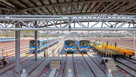 Vị trí dự kiến đặt 23 ga hành khách của tuyến đường sắt tốc độ cao trên trục Bắc - Nam