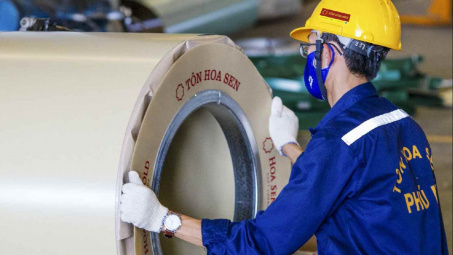 Doanh thu năm nay của Tập đoàn Hoa Sen (HSG) có thể lên tới 38.000 tỷ đồng