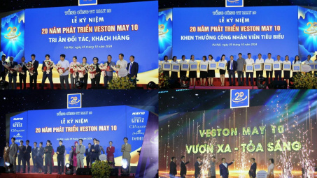 20 năm Veston May 10: Khẳng định đẳng cấp, khát vọng vươn xa chinh phục những đỉnh cao mới