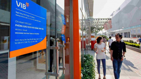 Công ty 1 tháng tuối chi hơn 1.200 tỷ đồng mua cổ phiếu Ngân hàng VIB