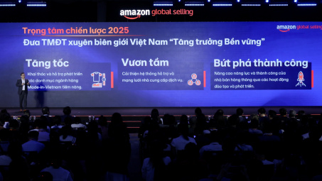 Amazon Global Selling: Thúc đẩy thương mại điện tử xuyên biên giới Việt Nam cất cánh toàn cầu là trọng tâm chiến lược 2025