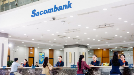 Tăng trưởng tích cực, lãi ròng năm nay của Ngân hàng Sacombank (STB) ước tăng 21%