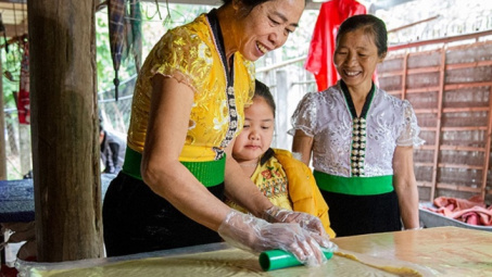 Nghề làm bánh Khẩu xén, Chí chọp được công nhận là Di sản văn hóa phi vật thể Quốc gia