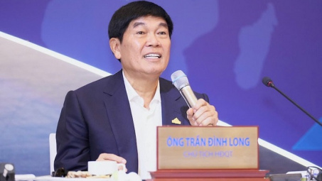 Tỷ phú Trần Đình Long cam kết cung cấp 6 triệu tấn thép làm đường ray cao tốc Hòa Phát thấp hơn nhập khẩu