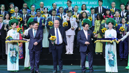 Tập đoàn TH: Doanh nghiệp có số lượng kỷ lục sản phẩm đạt Thương hiệu quốc gia