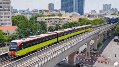 Hà Nội sắp khởi động tuyến đường sắt đô thị kết nối sân bay Nội Bài