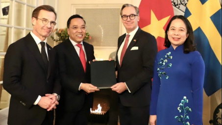 Việt Nam - Thụy Điển thúc đẩy hợp tác kinh tế, thương mại và phát triển xanh