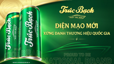 Bia Trúc Bạch - Diện mạo mới, xứng danh Thương hiệu Quốc gia