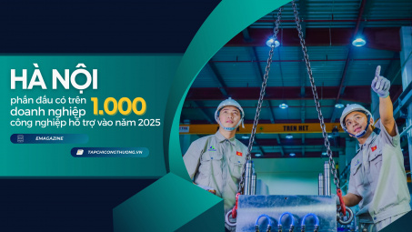 Hà Nội phấn đấu có trên 1.000 doanh nghiệp công nghiệp hỗ trợ vào năm 2025