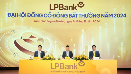 Ngân hàng LPBank (LPB): Lợi nhuận vượt 10.000 tỷ đồng, sử dụng gần hết room tín dụng sau 10 tháng