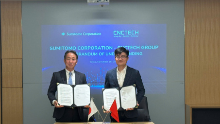 Tập đoàn CNCTech và Sumitomo ký kết hợp tác chiến lược về lĩnh vực hạ tầng công nghiệp và nhà xưởng