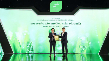 Bamboo Capital (BCG) thắng lớn tại cuộc bình chọn doanh nghiệp niêm yết 2024 do HoSE và HNX tổ chức