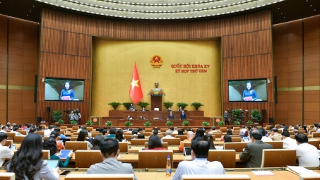 Quốc hội bắt đầu họp đợt 2 Kỳ họp thứ 8, thảo luận nhiều vấn đề quan trọng, thông qua 18 luật