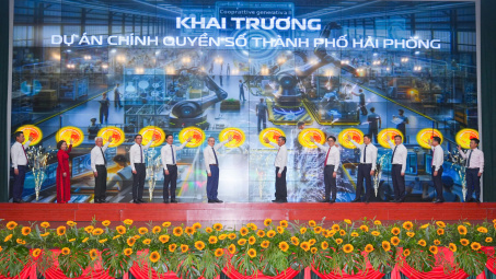 Chính thức khai trương Dự án Chính quyền số Thành phố Hải Phòng