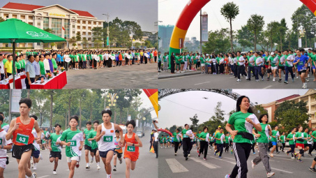 Hơn 400 đại biểu và vận động viên sôi nổi tham gia Giải Việt dã “Cúp Giấy Bãi Bằng” lần thứ III