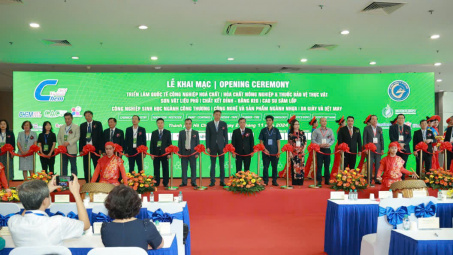 Triển lãm Công nghiệp hóa chất Việt Nam lần thứ 20 thu thút 700 gian hàng tham gia