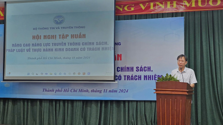 Nâng cao năng lực truyền thông chính sách, pháp luật về thực hành kinh doanh có trách nhiệm