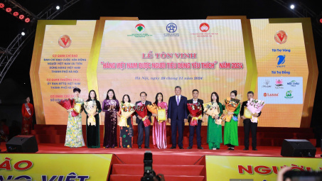 Hà Nội: Vinh danh 150 sản phẩm hàng Việt xuất sắc năm 2024