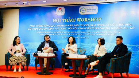 Nâng cao năng lực doanh nghiệp điện tử Việt Nam trong chuỗi cung ứng