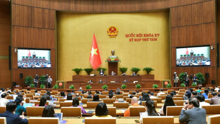 Quốc hội thảo luận về thực hiện phát triển kinh tế - xã hội năm 2024, kế hoạch năm 2025