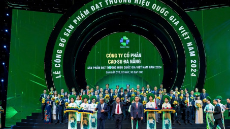 DRC lần thứ 9 được vinh danh Thương hiệu quốc gia