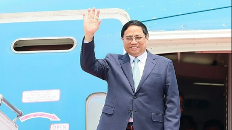 Thủ tướng Phạm Minh Chính lên đường tham dự các hội nghị GMS, ACMECS và CLMV tại Trung Quốc
