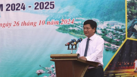 Điện Biên: Khai mạc Du lịch mùa nước nổi trên sông Đà năm 2024 – 2025